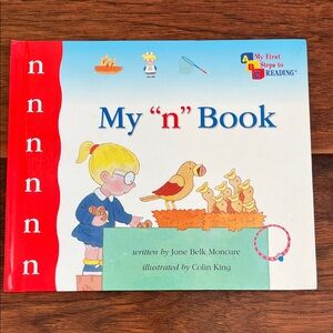 ⭐️⭐️PICK 5 / $20 My "n" Book by Jane Belk Moncure - My First Steps to Reading